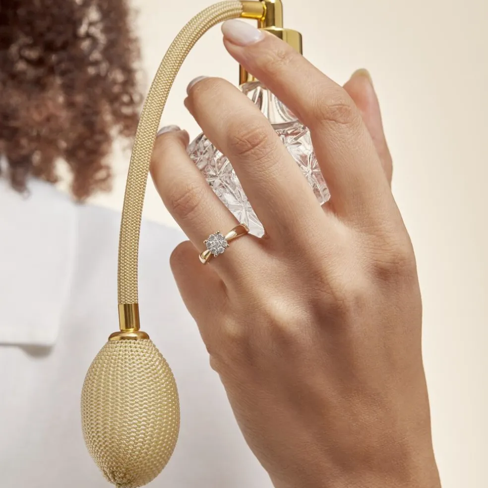 Bague Solitaire Artemis Or Jaune Diamant