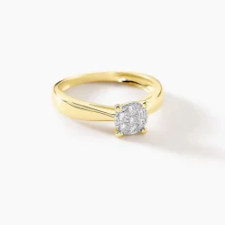 Bague Solitaire Artemis Or Jaune Diamant