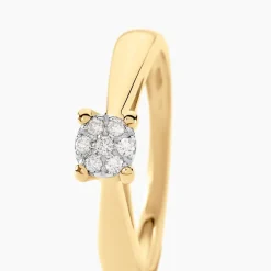 Bague Solitaire Artemis Or Jaune Diamant