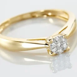 Bague Solitaire Artemis Or Jaune Diamant