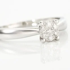 Bague Solitaire Artemis Or Blanc Diamant