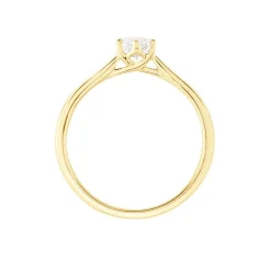 Bague Solitaire Athena Or Jaune Diamant