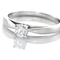 Bague Solitaire Celina Or Blanc Diamant