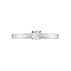 Bague Solitaire Celina Or Blanc Diamant