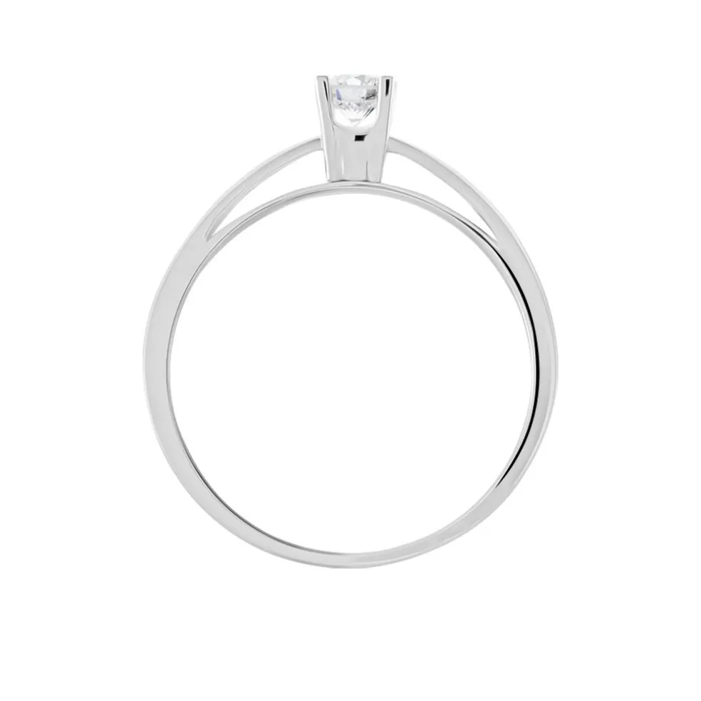 Bague Solitaire Celina Or Blanc Diamant