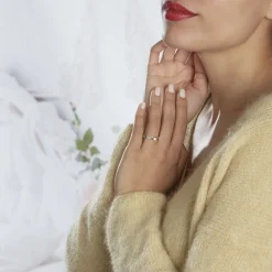 Bague Solitaire Celina Or Blanc Diamant