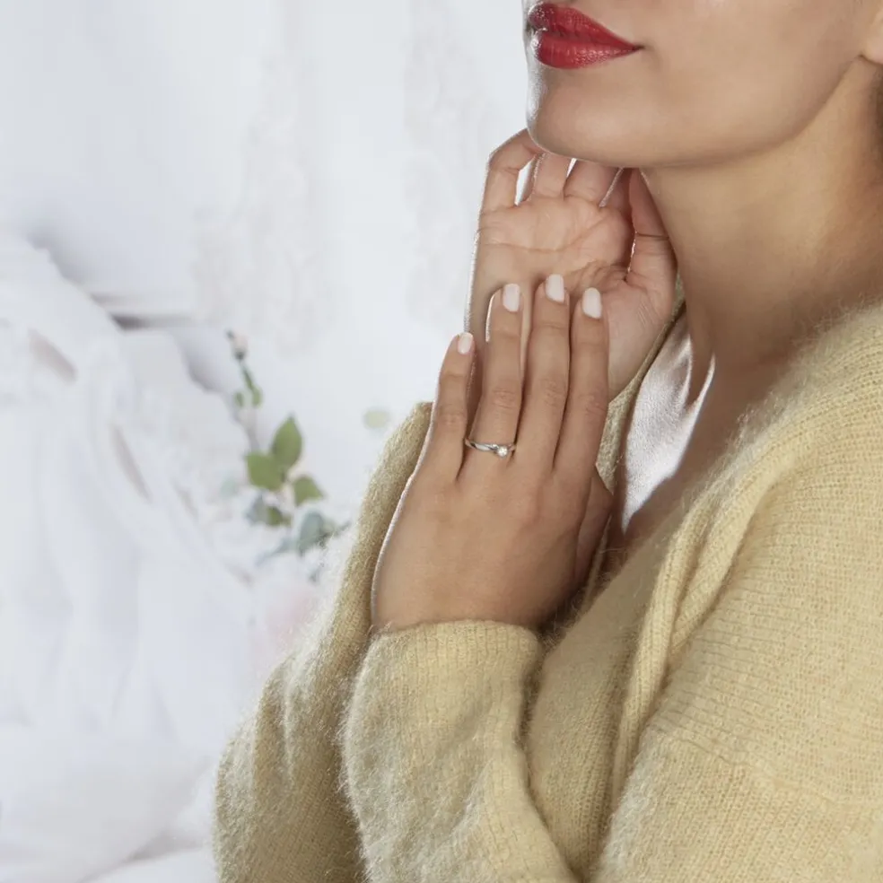 Bague Solitaire Celina Or Blanc Diamant