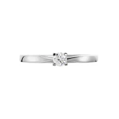 Bague Solitaire Celina Or Blanc Diamant