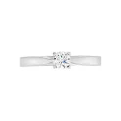 Bague Solitaire Celina Or Blanc Diamant