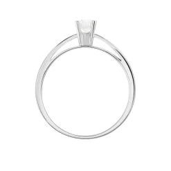 Bague Solitaire Celina Or Blanc Diamant