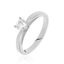 Bague Solitaire Celina Or Blanc Diamant