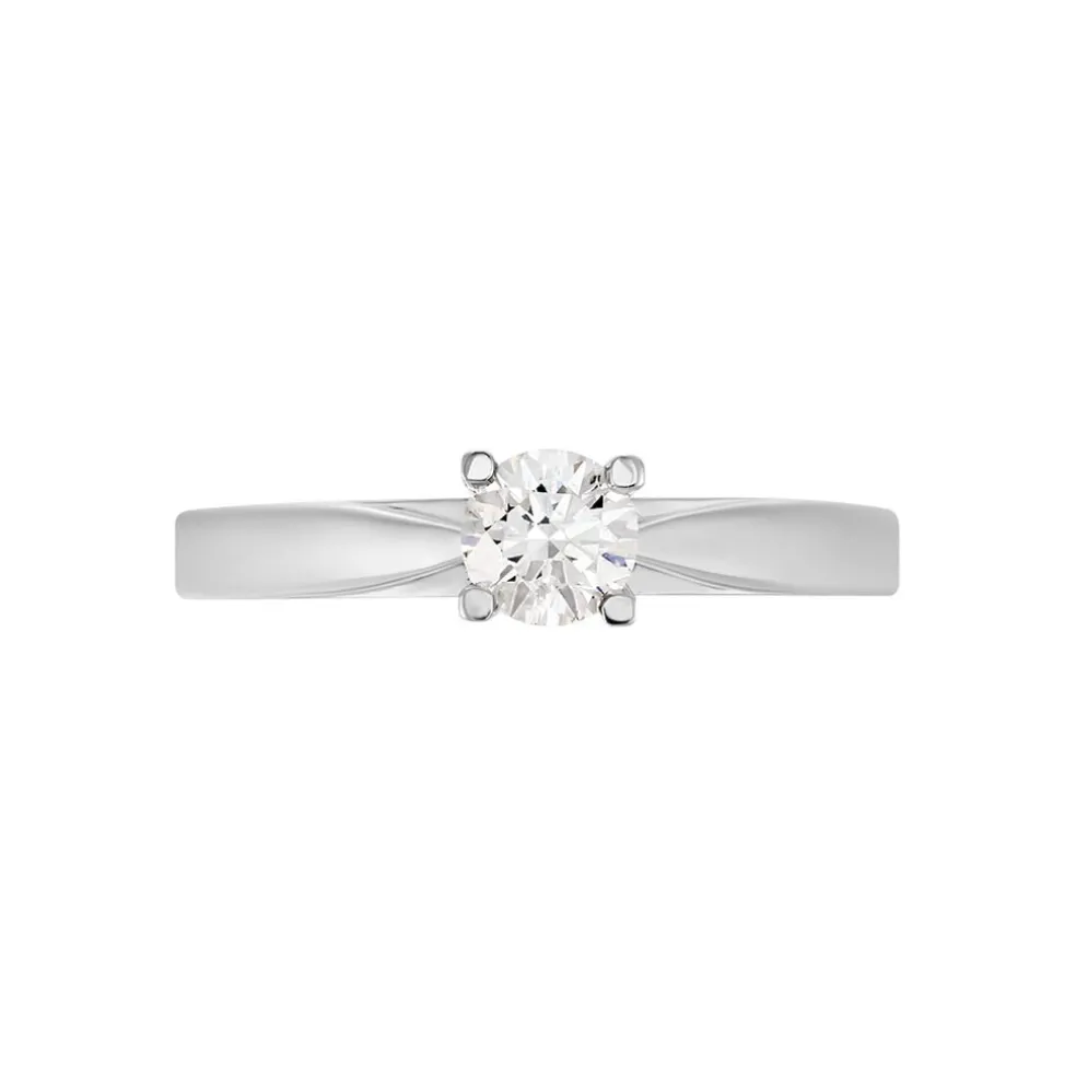 Bague Solitaire Celina Or Blanc Diamant