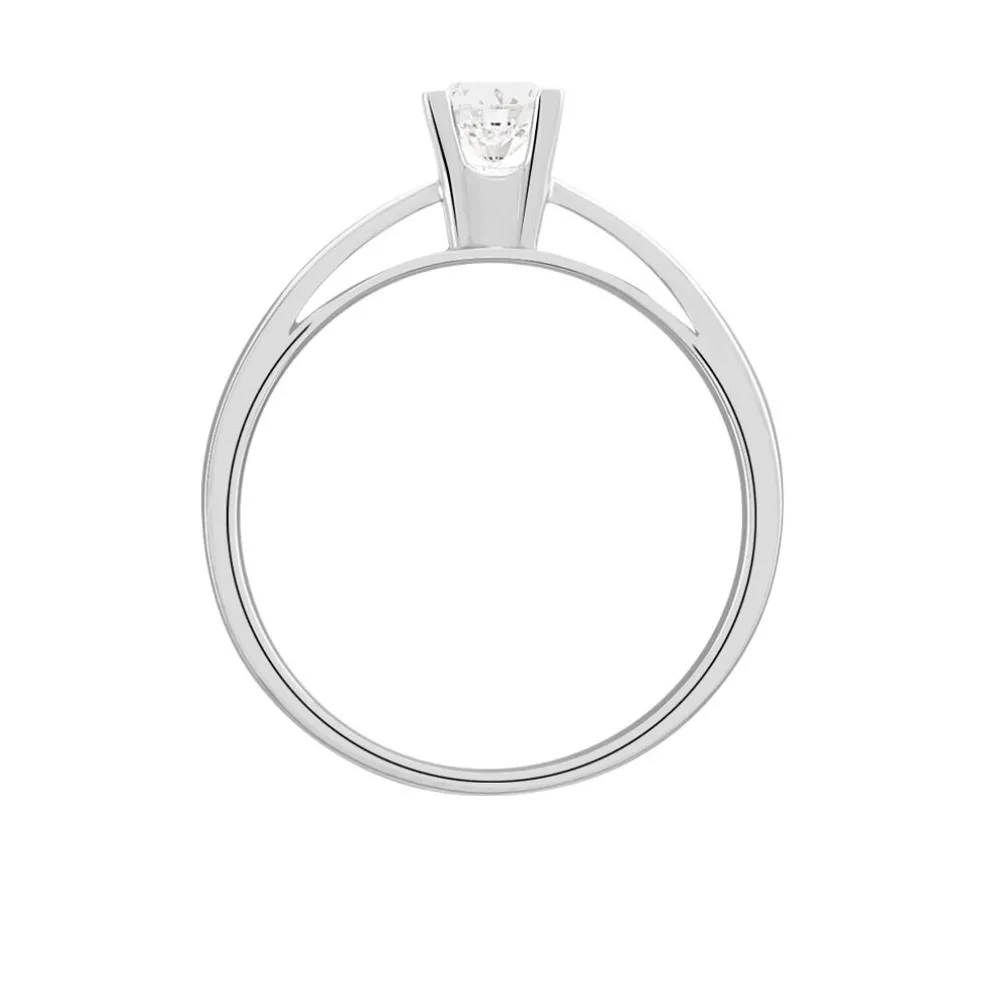 Bague Solitaire Celina Or Blanc Diamant