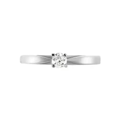 Bague Solitaire Celina Or Blanc Diamant