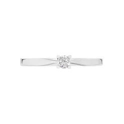 Bague Solitaire Celina Or Blanc Diamant