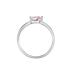 Bague Solitaire Cheick Argent Oxyde De Zirconium