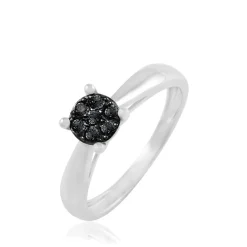 Bague Solitaire Collection Grace Or Blanc Diamant