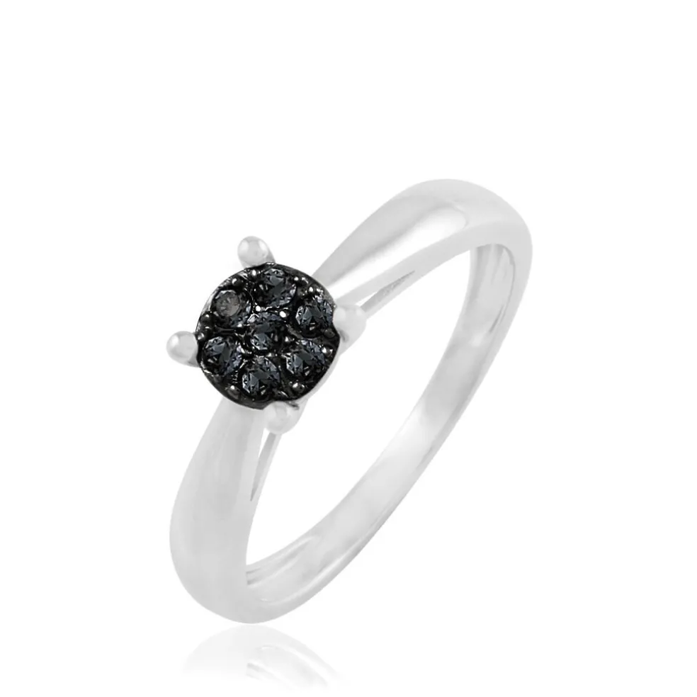 Bague Solitaire Collection Grace Or Blanc Diamant