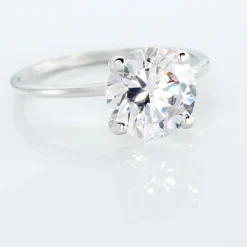 Bague Solitaire Gatiane Argent Oxyde De Zirconium