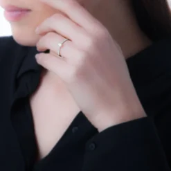 Bague Solitaire Hemera Or Jaune Diamant