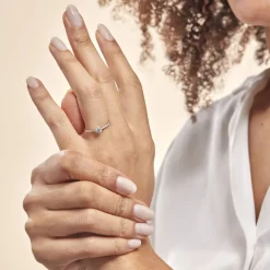 Bague Solitaire Hemera Or Jaune Diamant