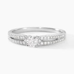 Bague Solitaire Katalina Or Blanc Diamant