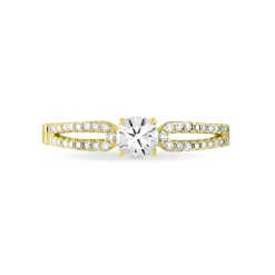 Bague Solitaire Katalina Or Jaune Diamant