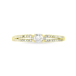 Bague Solitaire Katalina Or Jaune Diamant