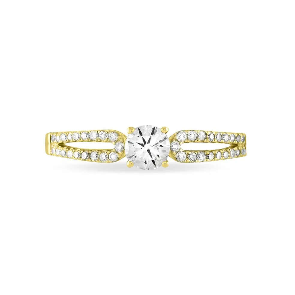 Bague Solitaire Katalina Or Jaune Diamant