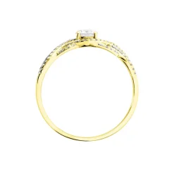 Bague Solitaire Liora Or Jaune Diamant