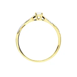 Bague Solitaire Livia Or Jaune Diamant