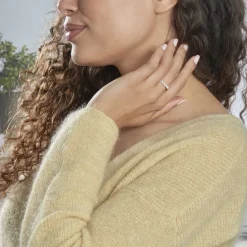 Bague Solitaire Livia Or Rose Diamant