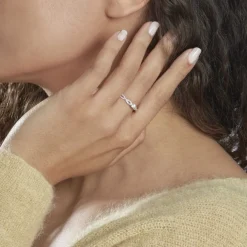 Bague Solitaire Livia Or Rose Diamant