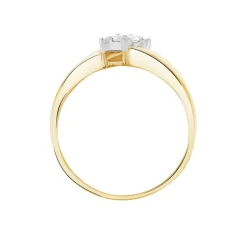 Bague Solitaire Lysia Or Jaune Diamant