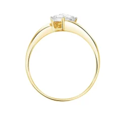 Bague Solitaire Lysia Or Jaune Diamant