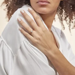 Bague Solitaire Lysia Or Jaune Diamant