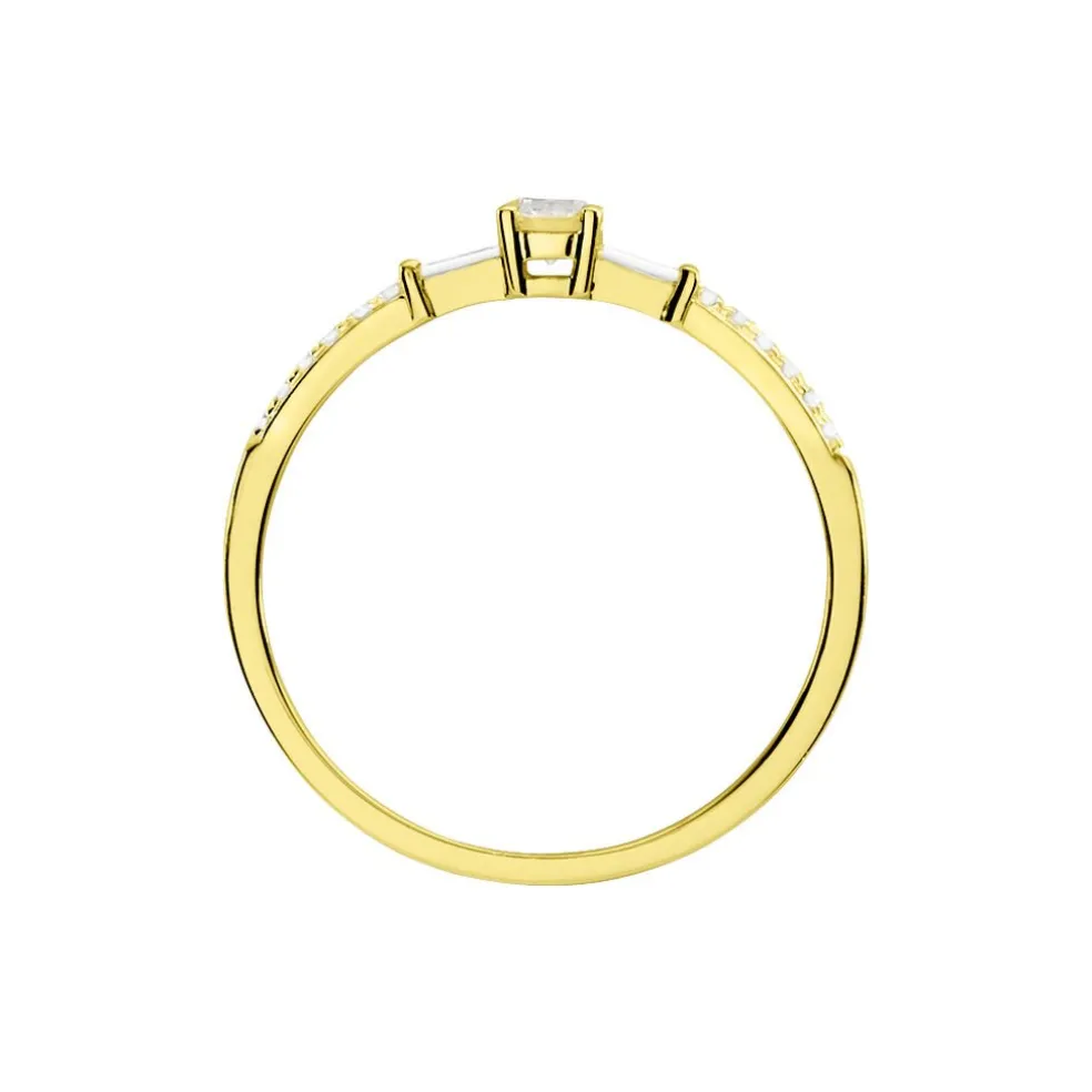 Bague Solitaire Nina Or Jaune Diamant