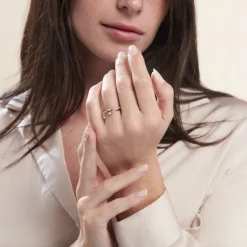 Bague Solitaire Or Rose Lisbet Morganite