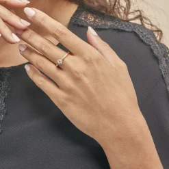 Bague Solitaire Samantha Or Jaune Diamant