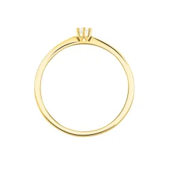 Bague Solitaire Samantha Or Jaune Diamant