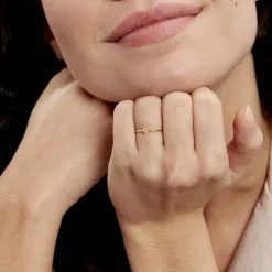 Bague Solitaire Samantha Or Jaune Diamant