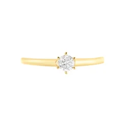 Bague Solitaire Samantha Or Jaune Diamant