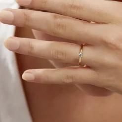 Bague Solitaire Samantha Or Jaune Diamant