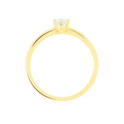 Bague Solitaire Seynabou Or Jaune Diamant