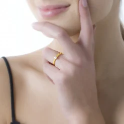 Bague Solitaire Seynabou Or Jaune Diamant