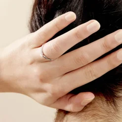 Bague Solitaire Veronika Or Blanc Diamant