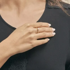 Bague Solitaire Victoria Or Jaune Diamant