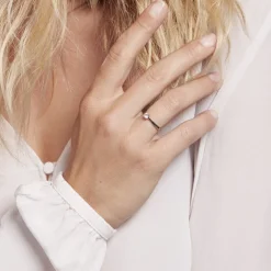 Bague Solitaire Victoria Platine Blanc Diamant