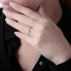 Bague Solitaire Victoria Or Jaune Diamant