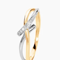 Bague Soukayna Or Bicolore Diamant